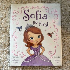 🖤 Sofia the First Hard Cover Children’s Book